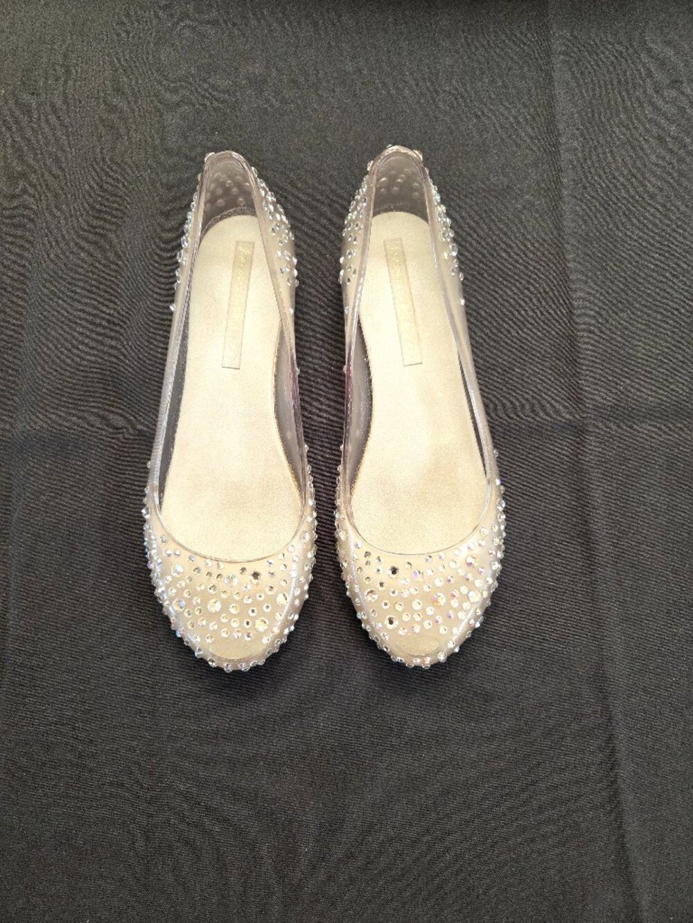 Couture Melissa Clear Jellys with Swarovski Crystals